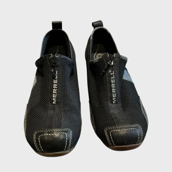 Merrell Barrado Leather Black Performance Zip J73426 - Picture 3 of 8